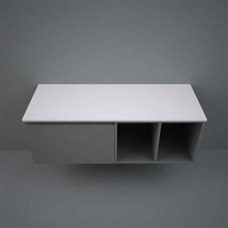 RAK Plano Solid Worktop 1200mm - Matt White - PLASL12146500