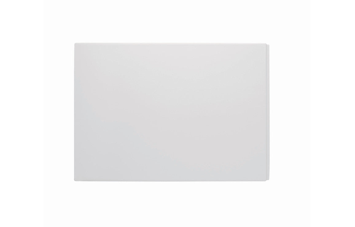 Prystine Gresham Bath End Panel 750mm - White - PRIS3472