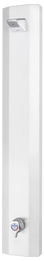 Rada PA V8VR2W White Shower Panel Assembly - 1.1613.143
