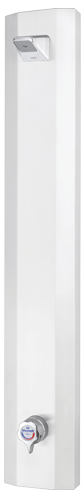 Rada PA V8VR2W White Shower Panel Assembly - 1.1613.143