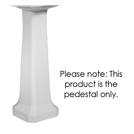 Tavistock Vitoria White Full Pedestal - PE850S