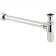 Vado Bottle Trap chrome 1.1/4" x 1.1/4" durable plumbing accessory for modern bathrooms