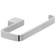 Vado Phase Towel Ring in chrome with right-side opening for easy towel hanging and wall mounting.