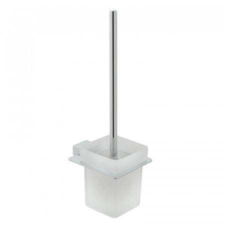 Vado Phase Toilet Brush and wall-mounted chrome holder for modern bathrooms