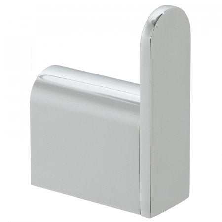 Vado Photon Robe Hook wall-mounted with chrome finish and elongated modern design
