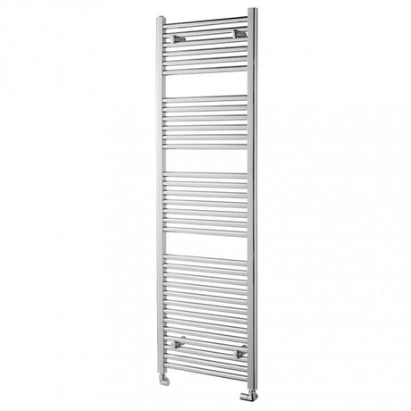 Towelrads Pisa Straight Heated Towel Rail 1600mm High x 500mm Wide - Chrome - 140028