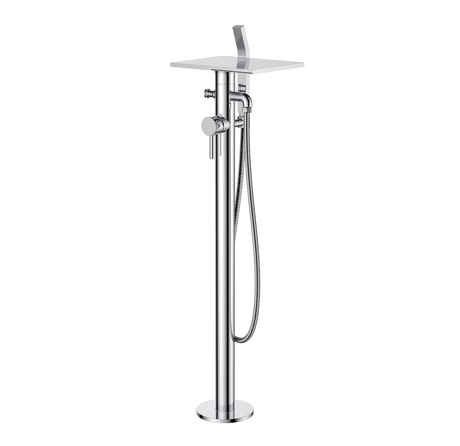 Pisa Freestanding Waterfall Bath Shower Mixer - S808-1500