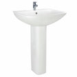 Scudo Porto Basin 500mm - White - PORTO003 - TAP 'N' SHOWER