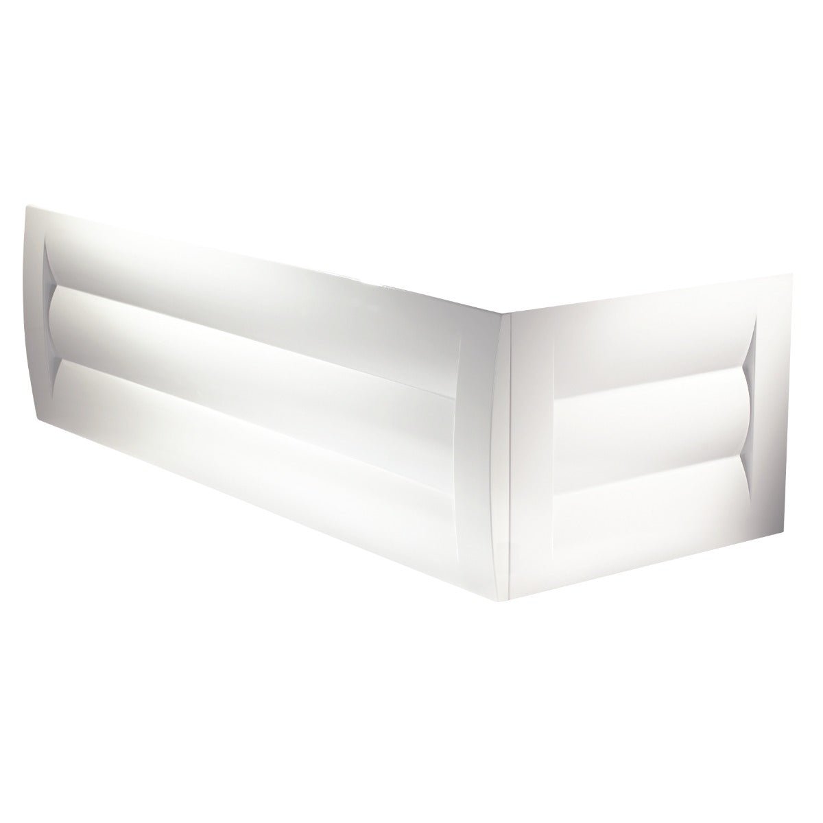 Twyford Neptune/Luna End Bath Panel 700mm - White - NL7701WH - TAP 'N' SHOWER