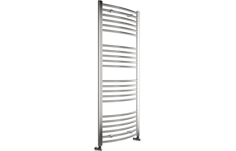 Prystine Colombus Curved 30mm Ladder Radiator 500 x 1600mm - Chrome - PRIS102976