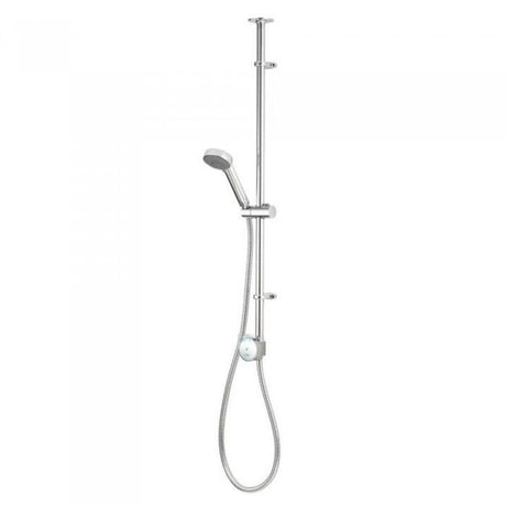 Aqualisa Quartz Blue Pumped Smart Shower with Adjustable Shower Head Gravity Fed - Exposed Valve - Chrome - QZSB.A2.EV.23
