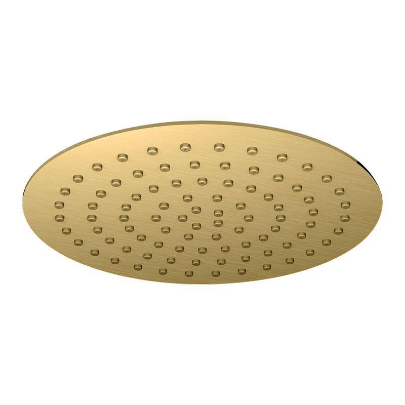 RAK Round Shower Head 250mm - Brushed Gold - RAKITA1016G