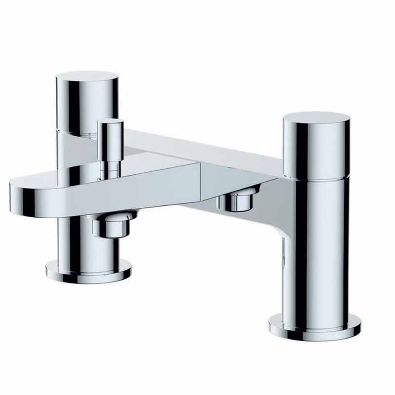 Rak Petit Round Deck Bath Shower Mixer - Chrome - RAKPER3005C
