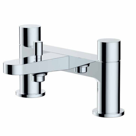 Rak Petit Round Deck Bath Shower Mixer - Chrome - RAKPER3005C