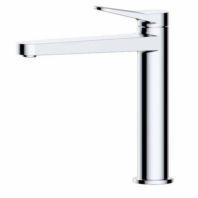 Rak Petit Round Mid Height Basin Mixer - Chrome - RAKPER3016C