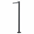 Rak Petit Round Floor Standing Wash Basin Mixer - Matt Black - RAKPER3030B - TAP 'N' SHOWER