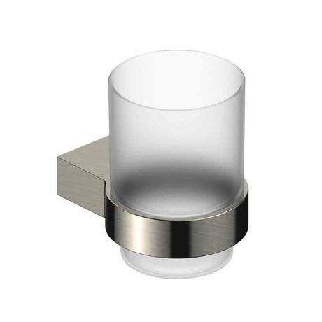 Rak Petit Round Tumbler Holder - Brushed Nickel - RAKPER9903N