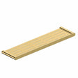 Rak Petit Round Bathroom Shelf - Brushed Gold - RAKPER9913G