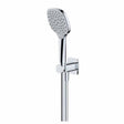 Rak Petit Square Wall Mounted Shower - Chrome - RAKPES4005C