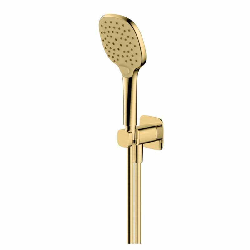 Rak Petit Square Wall Mounted Shower - Brushed Gold - RAKPES4005G