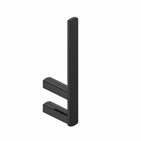 Rak Petit Square Spare Toilet Roll Holder - Matt Black - RAKPES9902-3B
