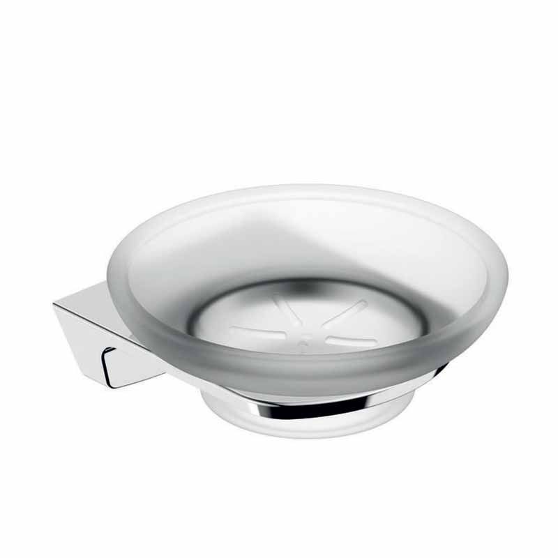 Rak Petit Square Soap Dish Holder - Chrome - RAKPES9905C