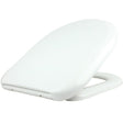 RAK Compact Quick Release Soft Close Wrap Over Urea Seat - White - RAKSEAT010