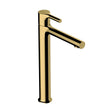 RAK Sorrento Tall Basin Mixer Tap without Waste - Brushed Gold - RAKSOR3003G