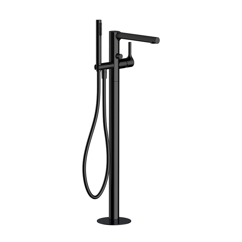 RAK Sorrento Free Standing Bath Shower Mixer - Matt Black - RAKSOR3014B