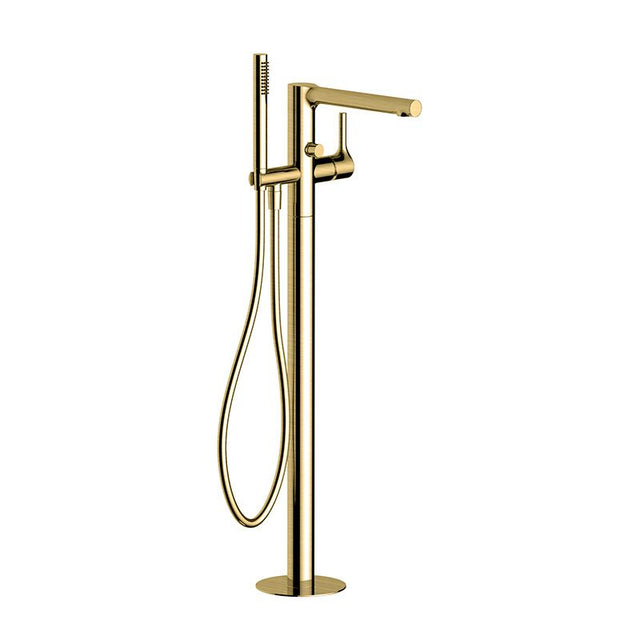 RAK Sorrento Free Standing Bath Shower Mixer - Brushed Gold - RAKSOR3014G