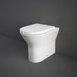 RAK Resort Comfort Height Back to Wall Toilet Pan - White - RST425BTWPAN