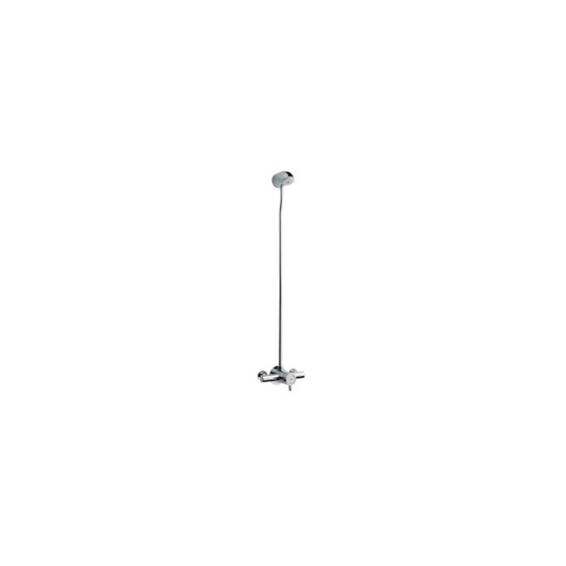 Rada V10 Contract Exposed Chrome Single Sequential Thermostatic Shower - 1.1651.008