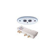 Rada Sense Chrome Dual Shower Concealed Digital Mixing Valve T3 - 1.1653.030