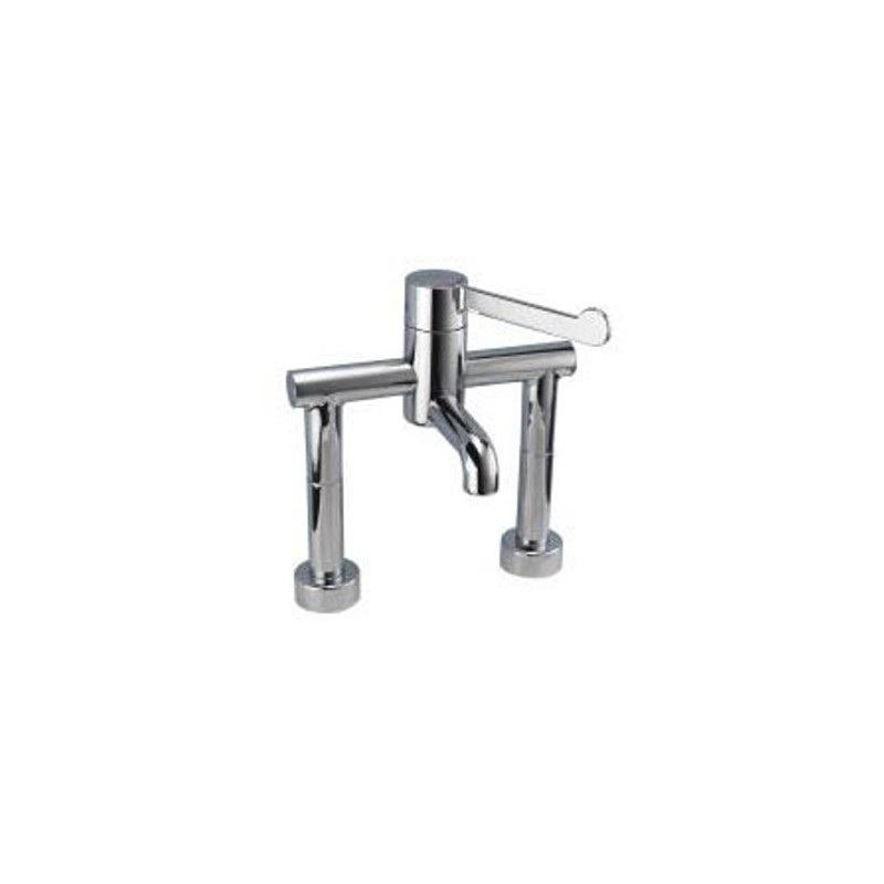 Rada Safetherm Chrome Basin Mounted Thermostatic Clinical Mixer Tap - 1.1704.002