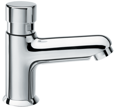 Rada T2 100 Chrome Timed Flow Cold Pillar Tap - 2.1762.065