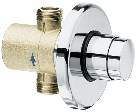 Rada T2 300B Timed Flow Chrome Shower Control - 2.1762.061