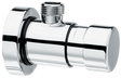 Rada T2 320 Chrome Timed Flow Shower Control - 2.1762.062