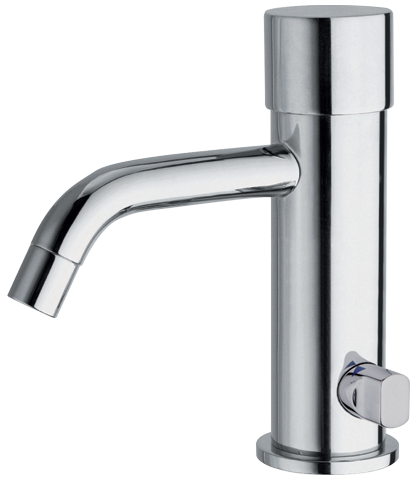 Rada T4 125 Chrome Timed Flow Basin Mixer Tap - 2.1762.079