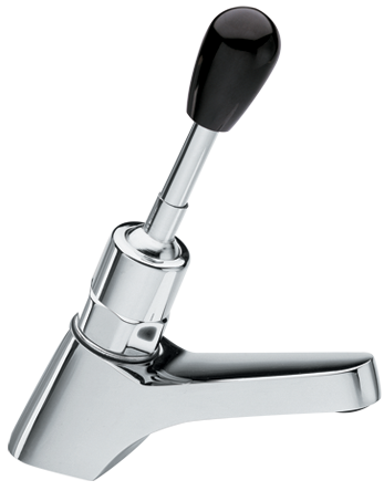 Rada TL 100 Chrome Lever Operated Timed Flow Pillar Tap - 2.1762.085