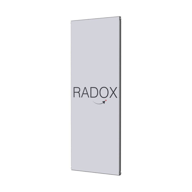 Radox Quartz Bespoke Glass 1800mm high vertical designer radiator in sleek modern style