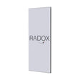 Radox Quartz 1500mm high vertical coloured glass designer radiator in sleek modern style