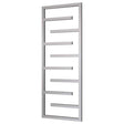 Radox Aztec 1615mm H chrome heated towel rail with modern geometric design