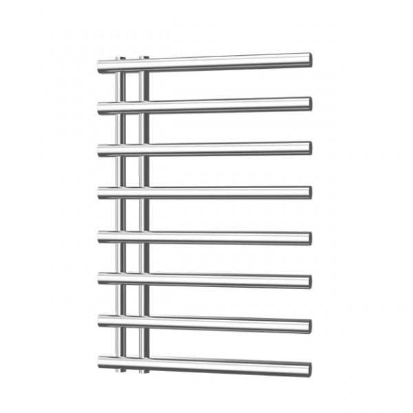 Radox Linx 750mm H heated towel rail in cappuccino with contemporary horizontal bars