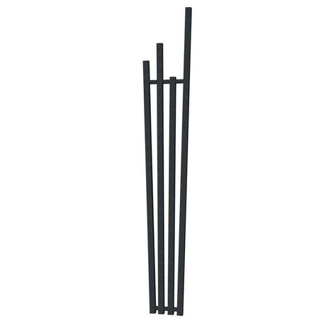Radox Manhattan 1800mm H cappuccino designer radiator with tall vertical bars and modern slim design