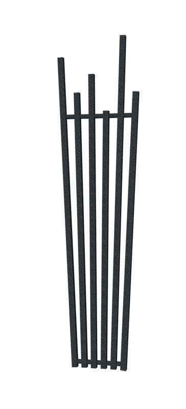 Radox Manhattan 1800mm H cappuccino designer radiator with vertical bar design for modern bathrooms