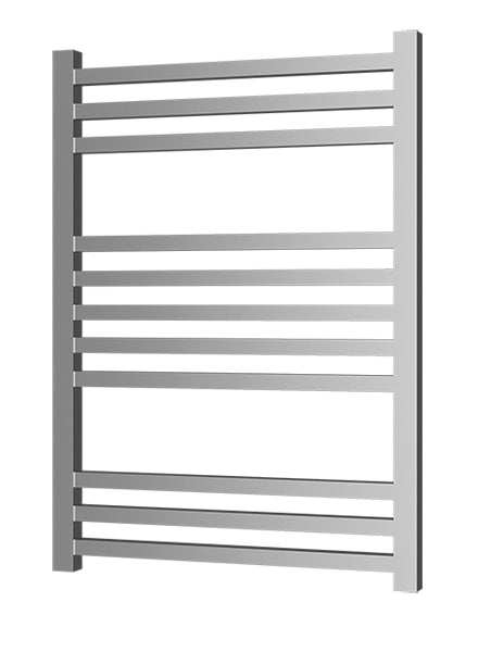Radox Quebis 700mm H black pearl designer heated towel rail with durable modern design