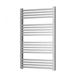Radox Quebis 1100mm H chrome heated towel rail with contemporary designer style