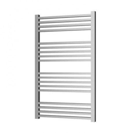 Radox Quebis 1100mm H chrome heated towel rail with contemporary designer style