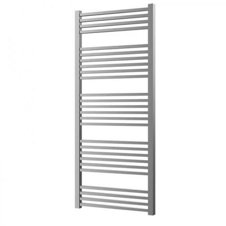 Radox Quebis 1550mm H chrome designer heated towel rail for modern bathrooms