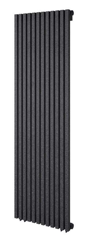 Radox Vertica D vertical designer radiator in white, 1500mm high and 535mm wide, modern bathroom heating solution